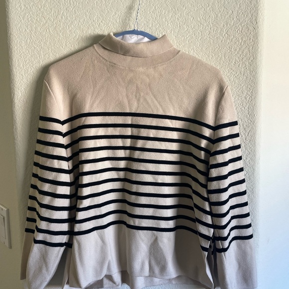 H&M Striped High Neck Sweater (Size XS) - Picture 5 of 5